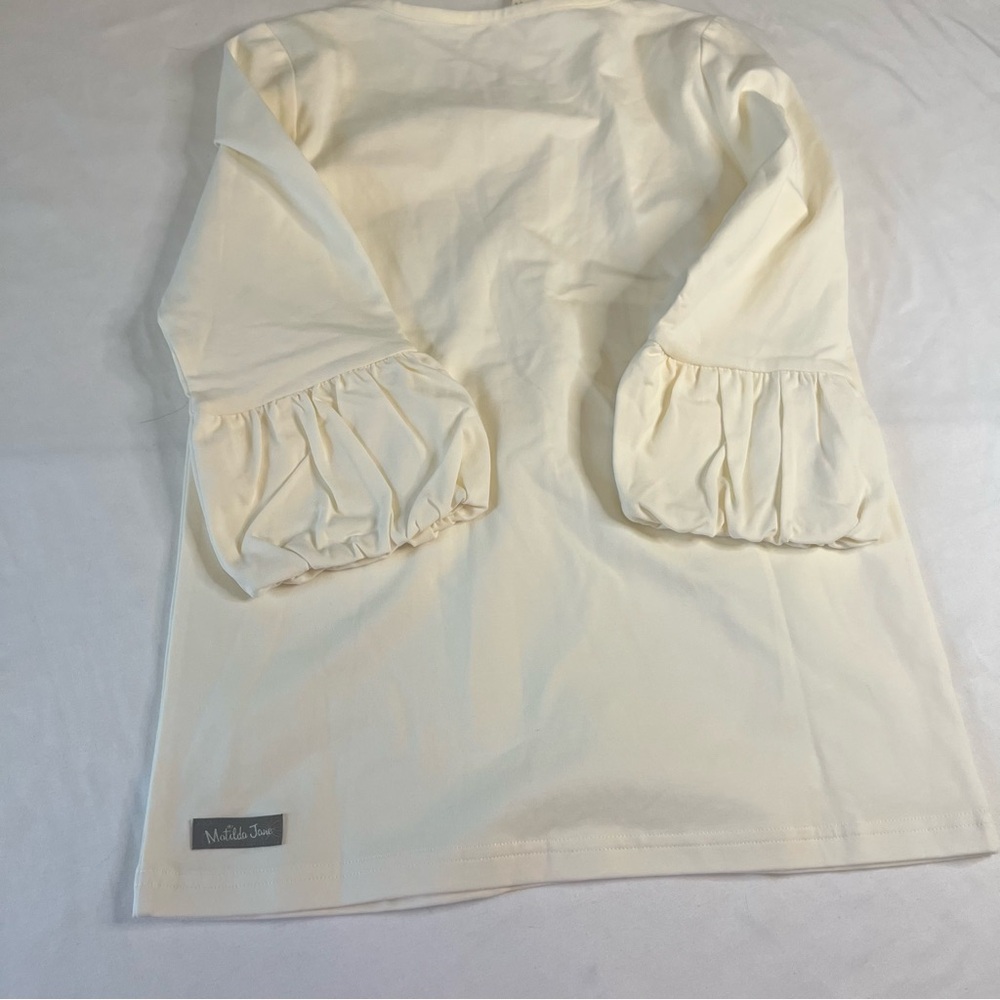 Matilda Jane Cream Long Sleeve Top with Bell Sleeves - Picture 2 of 5